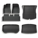 Tesla Model 3 All Weather TPE Floor Mats Model 3 Highland Waterproof Anti-Slip Mats Set
