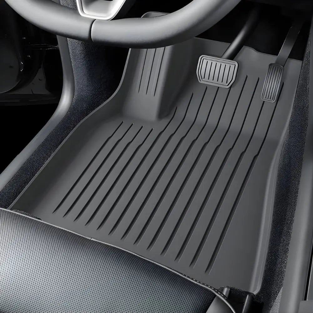 Tesla Model Y All Weather TPE Floor Mats 2025 2026 Model Y Juniper Waterproof Anti-Slip Driver Side Mat
