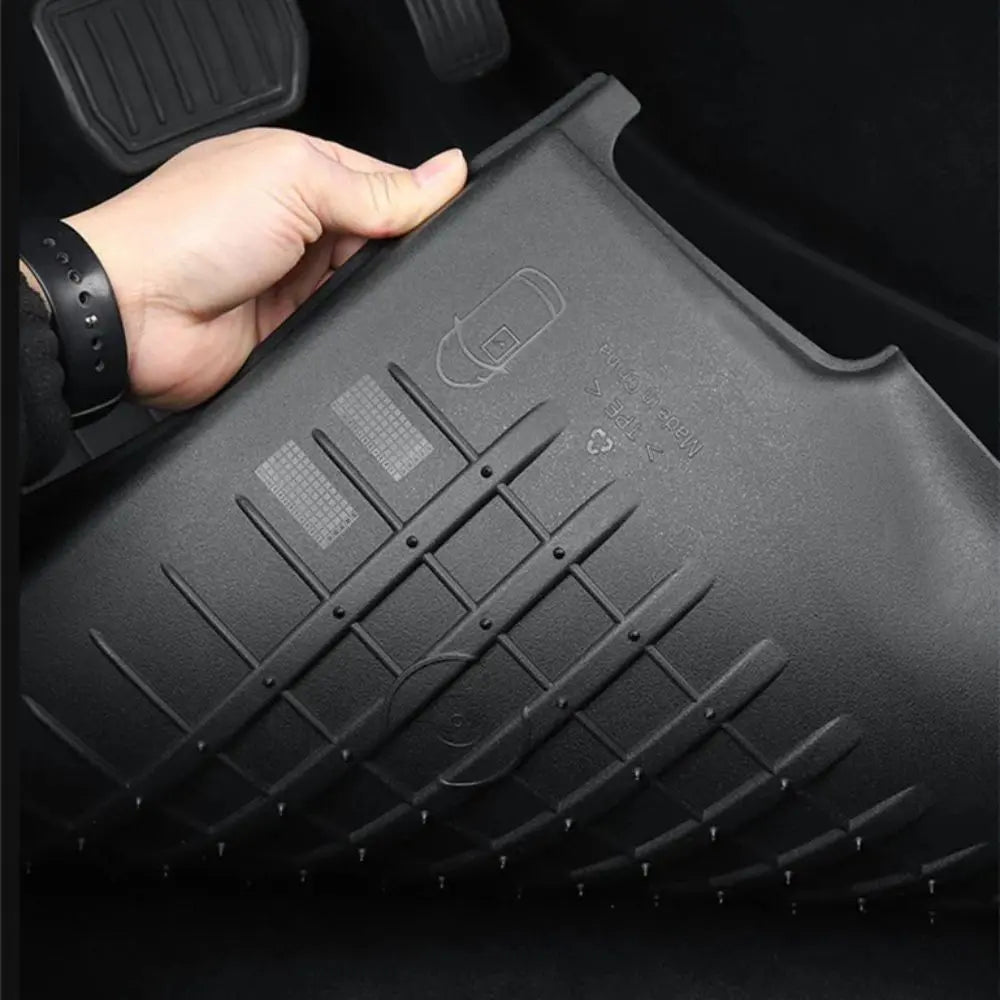 Tesla Model Y All Weather TPE Floor Mats 2025 2026 Model Y Juniper Waterproof Anti-Slip Floor Mat