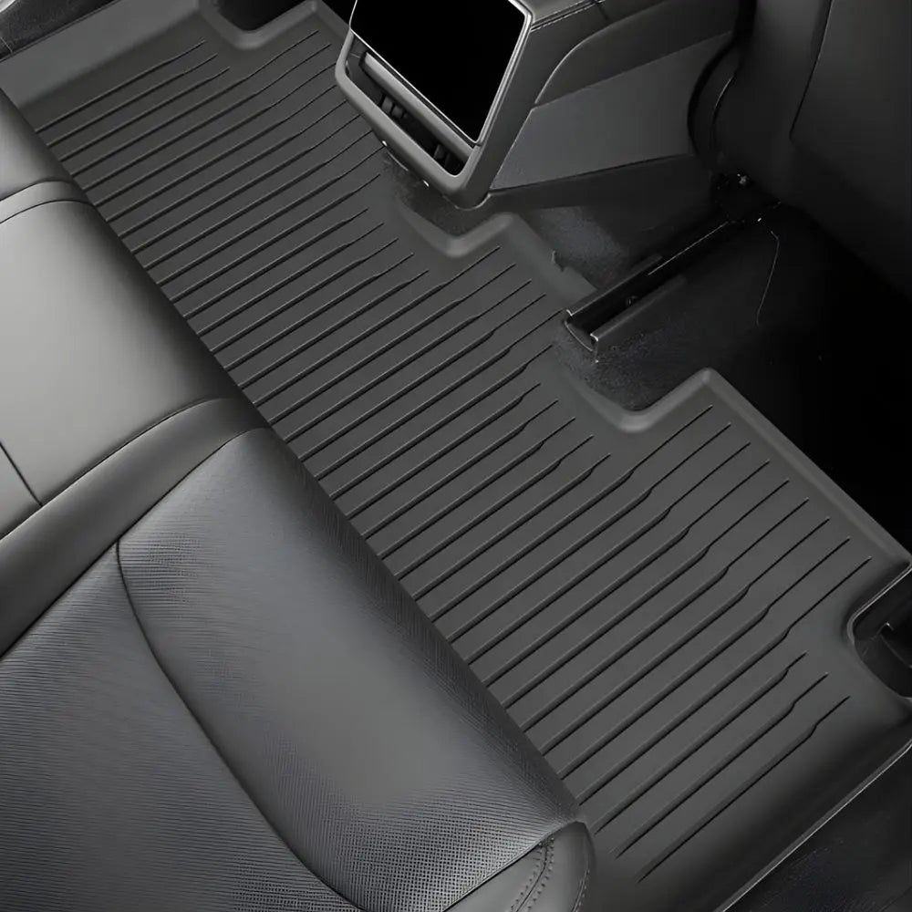 Tesla Model Y All Weather TPE Floor Mats 2025 2026 Model Y Juniper Waterproof Anti-Slip Rear Seat Mat